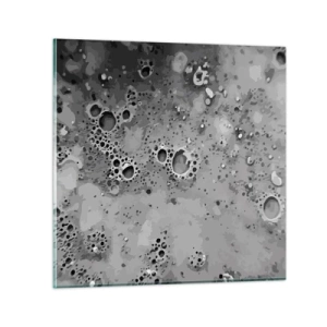 Üveg kép - Mint egy holdbéli táj - 60x60 cm