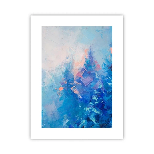 Poszter - Téli absztrakció - 30x40 cm