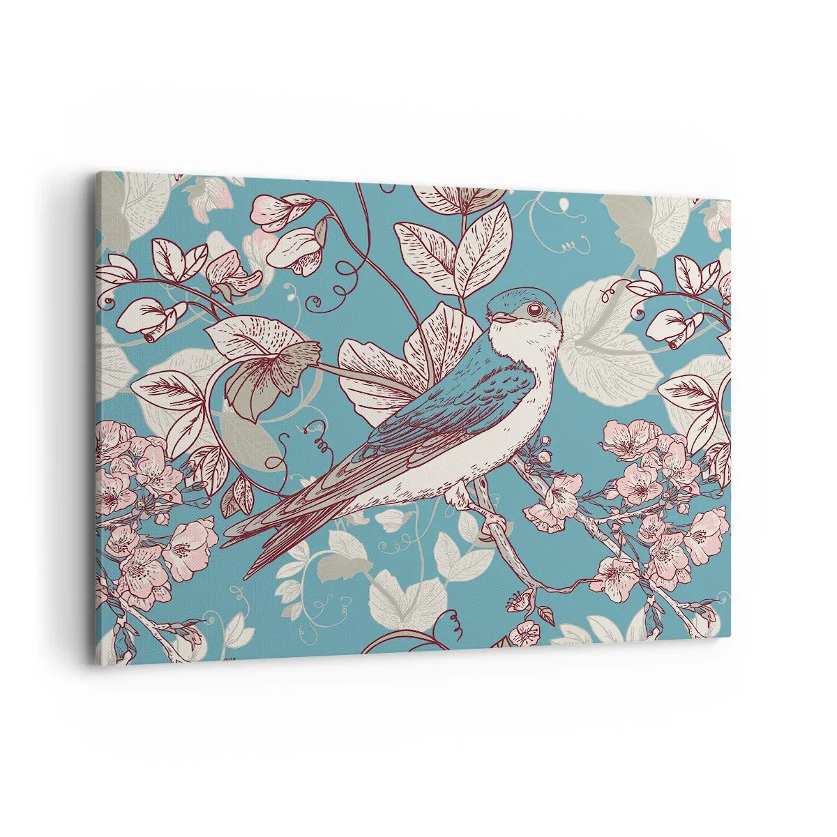 Vászonkép - A vörös és ezüst tűlevelűben - 100x70 cm