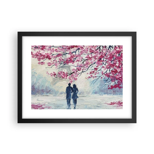 Poszter fehér keretben - Romantikus séta - 40x30 cm