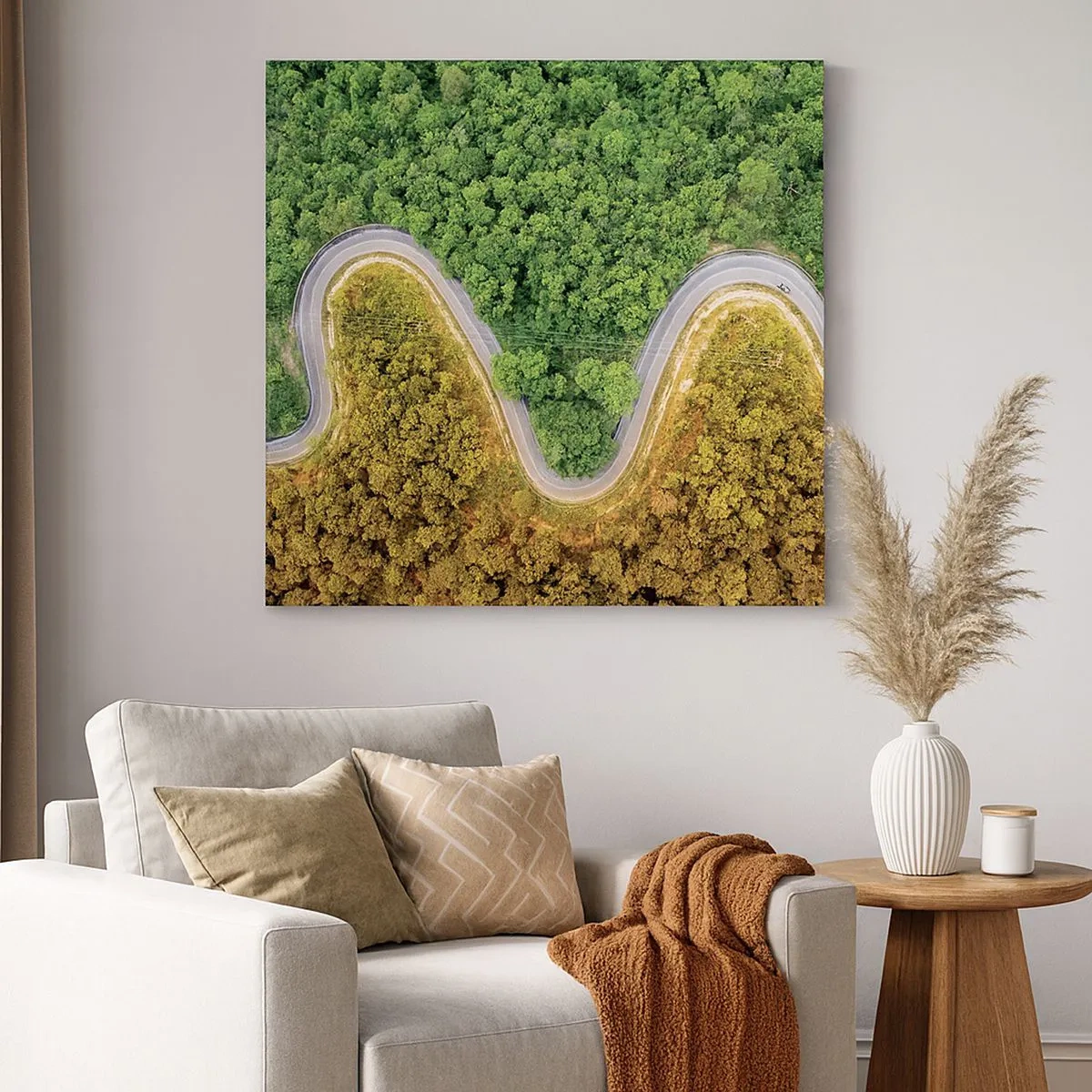 Vászonkép - Határok és áttörések - 30x30 cm