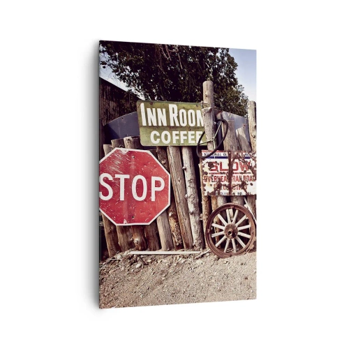 Vászonkép - És megállt az idő - 80x120 cm