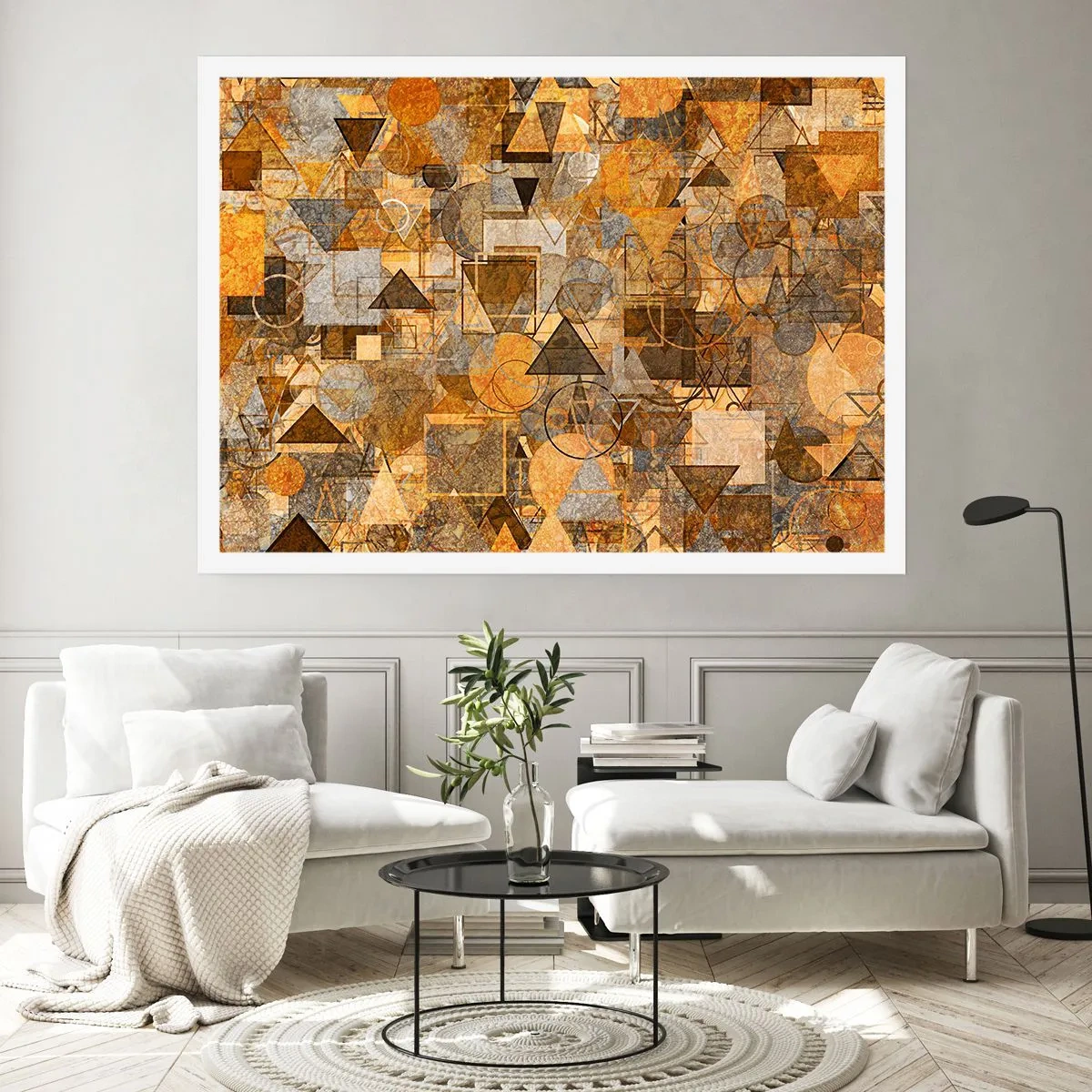 Poszter - Formában a világ - 100x70 cm