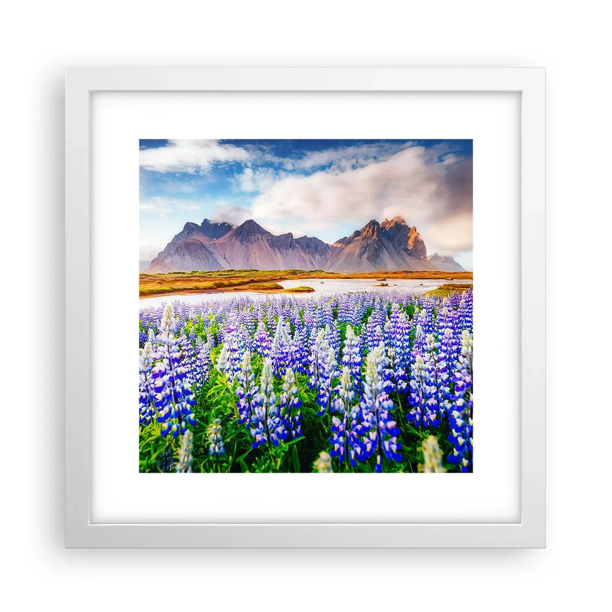 Poszter fekete keretben - Erő és szigorúság a szelídség mellett - 30x30 cm