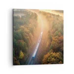 Vászonkép - Őszi utazás - 70x70 cm