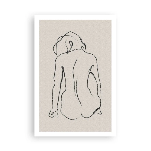 Poszter - Lány meztelenül - 61x91 cm