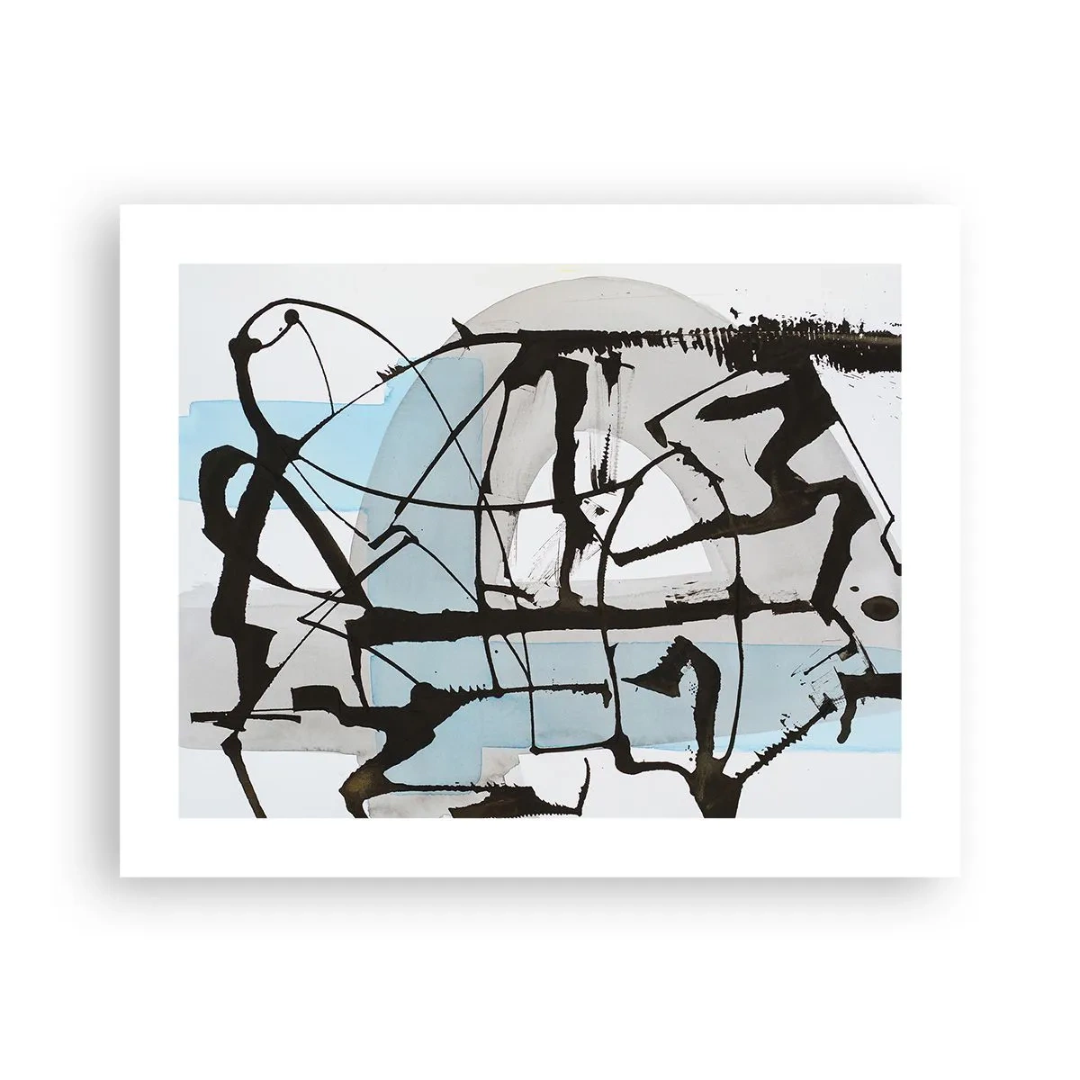 Poszter - Mindennek ellenére kék - 50x40 cm