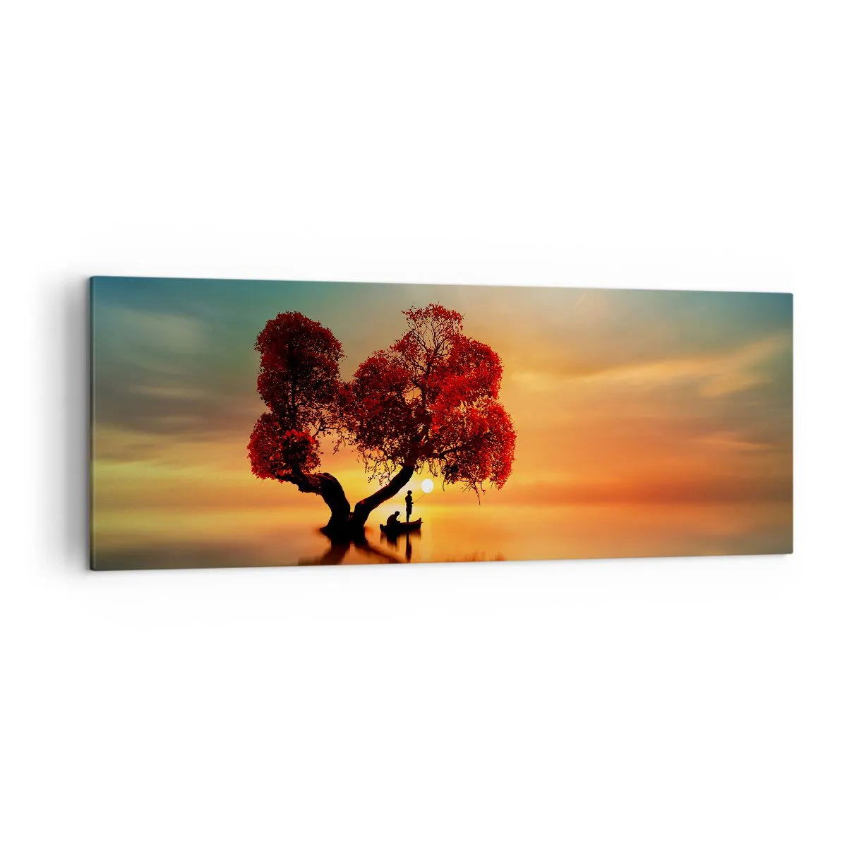 Vászonkép - A világtalanság csendje és az eltávoldotak - 140x50 cm