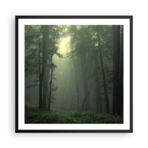 Poszter fehér keretben - Mielőtt felébred - 60x60 cm