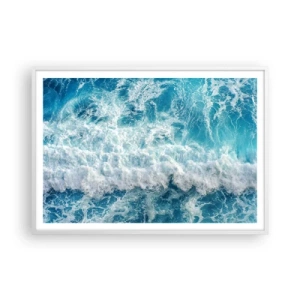 Poszter fekete keretben - Vidáman és ugrálva - 100x70 cm