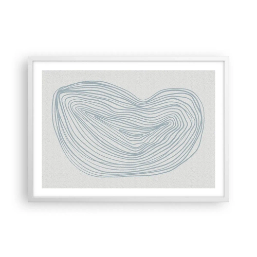 Poszter fekete keretben - Egy csepp mosolya - 70x50 cm