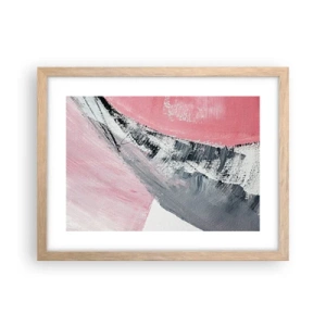 Poszter világos tölgy keretben - Hozzáillő kompozíció - 40x30 cm