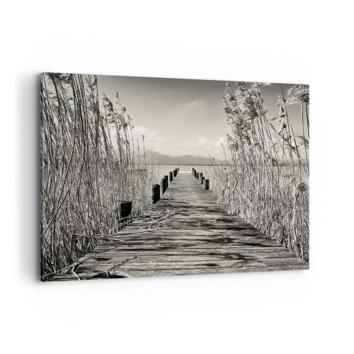 Vászonkép - A fű csendjében - 100x70 cm