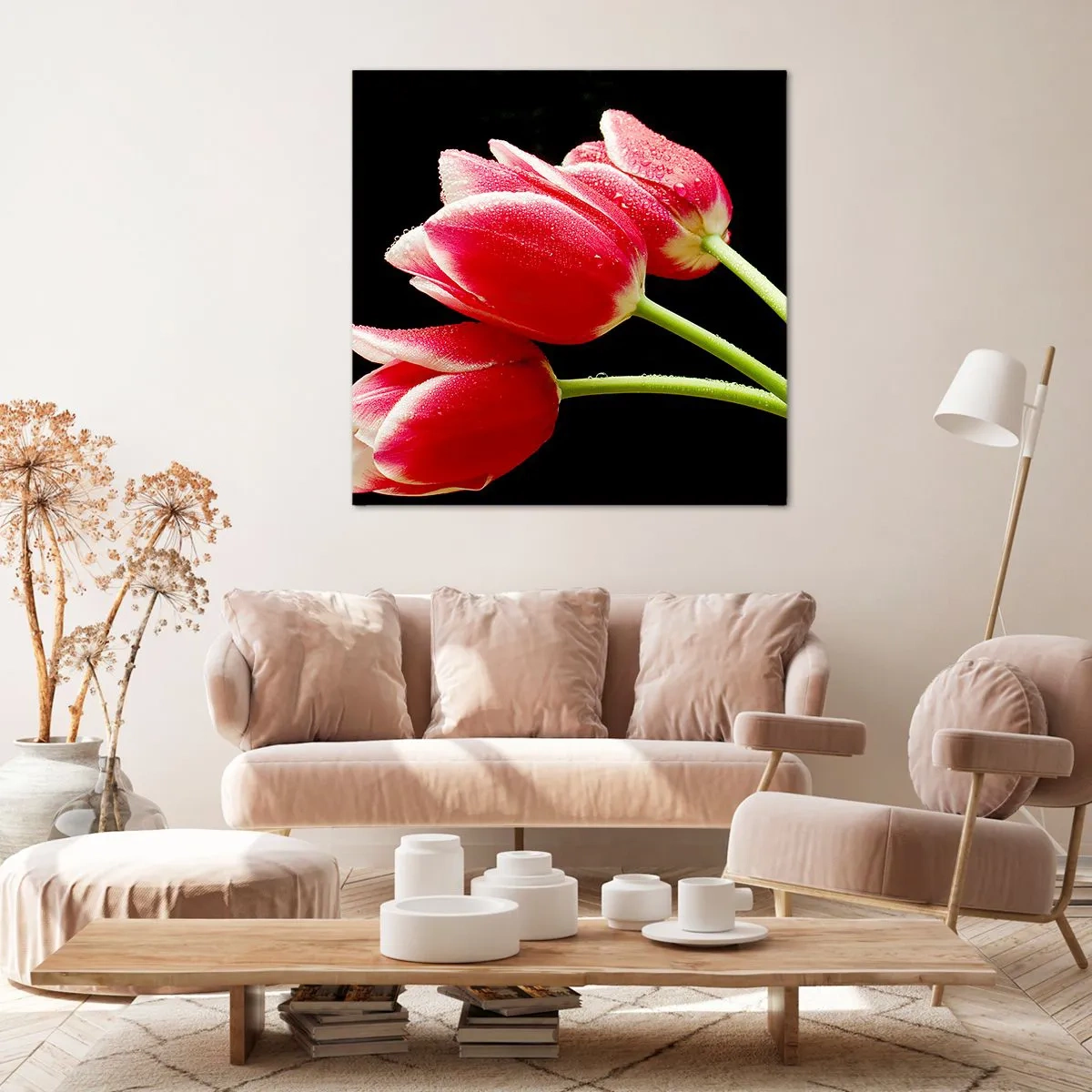 Vászonkép - A tiszta szerelem ígérete - 60x60 cm