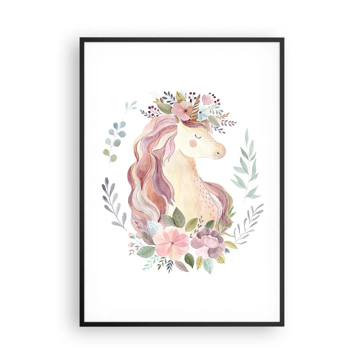 Poszter fehér keretben - Meghívás a tündérmesék világába - 70x100 cm