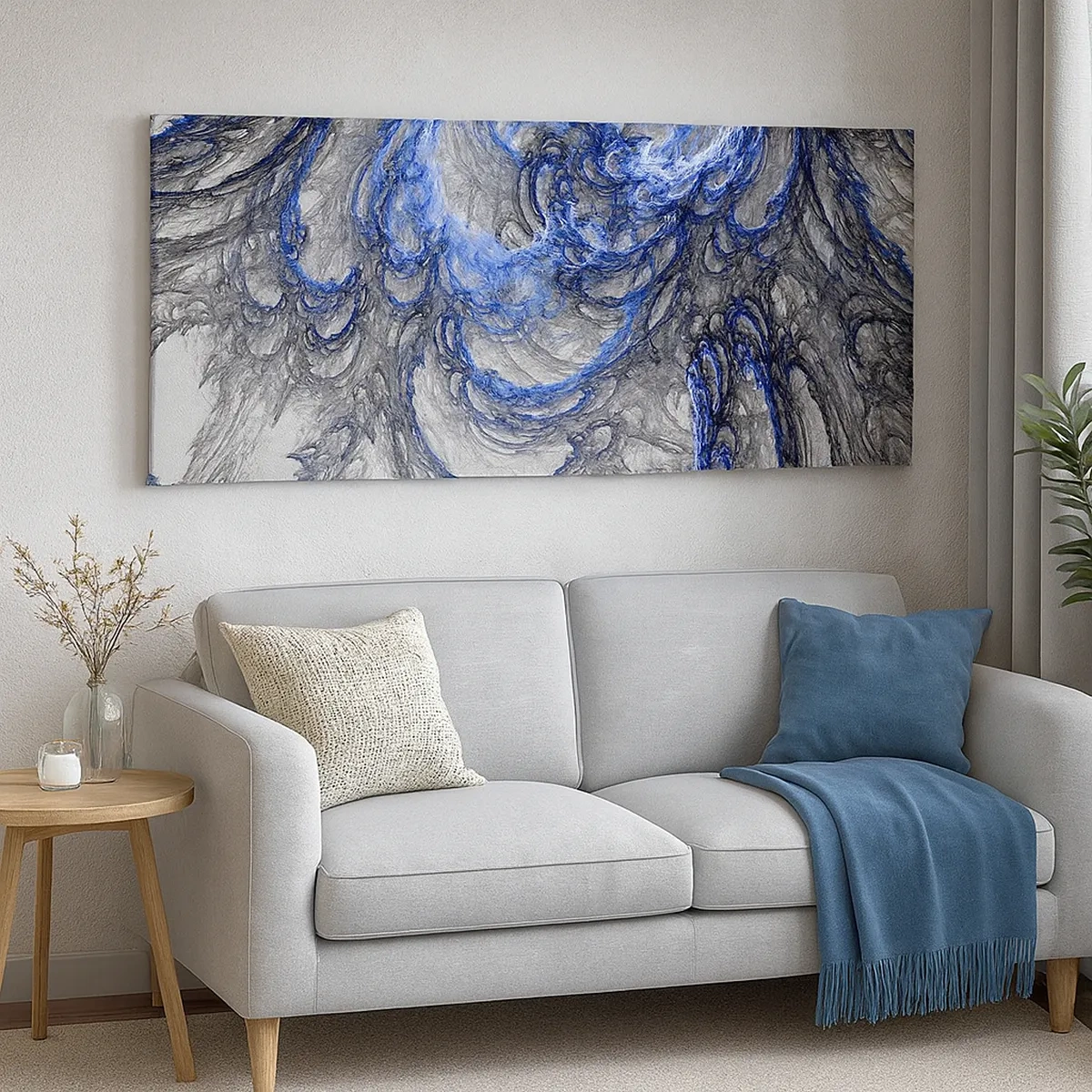 Vászonkép - Egy hullám születése - 30x30 cm