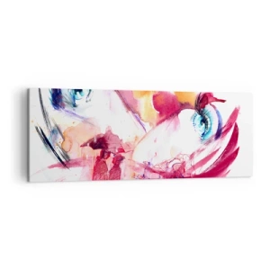 Vászonkép - A világ a közelségben virágzik - 140x50 cm