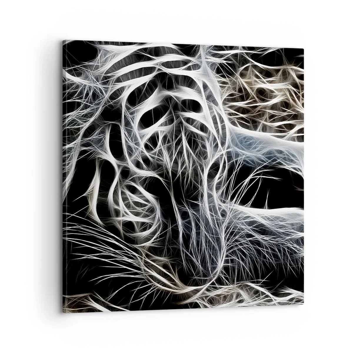 Vászonkép - Tanulmány a macska könnyedségéről - 60x60 cm