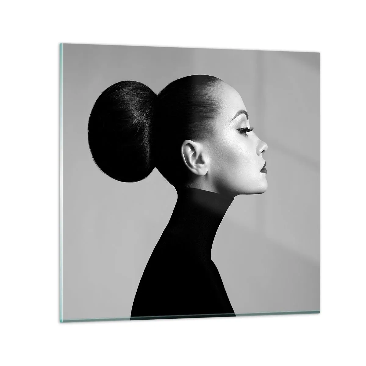 Üveg kép - Kortárs Nefretete - 30x30 cm