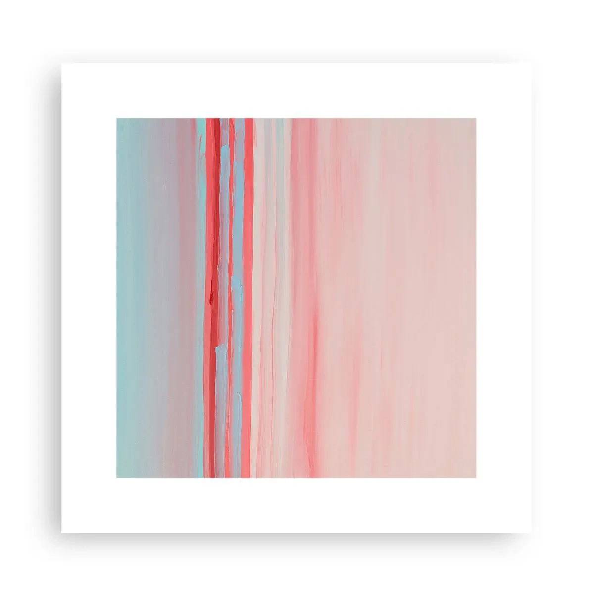 Poszter - Absztrakció hajnalban - 30x30 cm