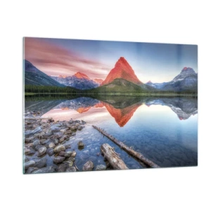 Üveg kép - Forróság és hideg - 120x80 cm