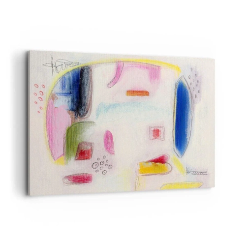 Vászonkép - Inkább domború, mint homorú, vagy lapos - 120x80 cm