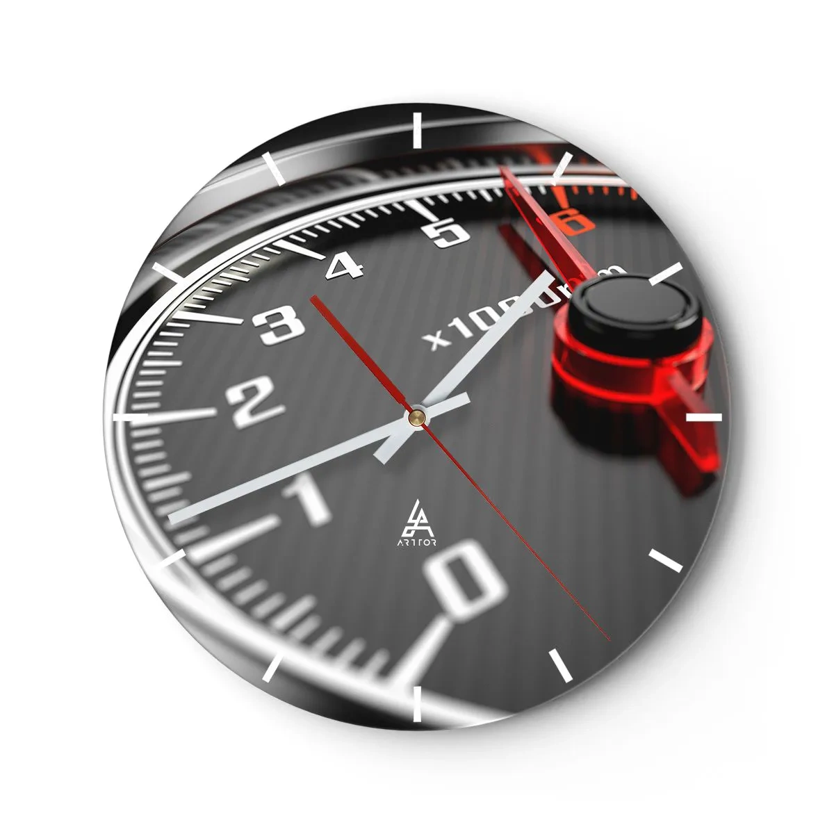 Falióra, Óra - Padlógáz - 40x40 cm