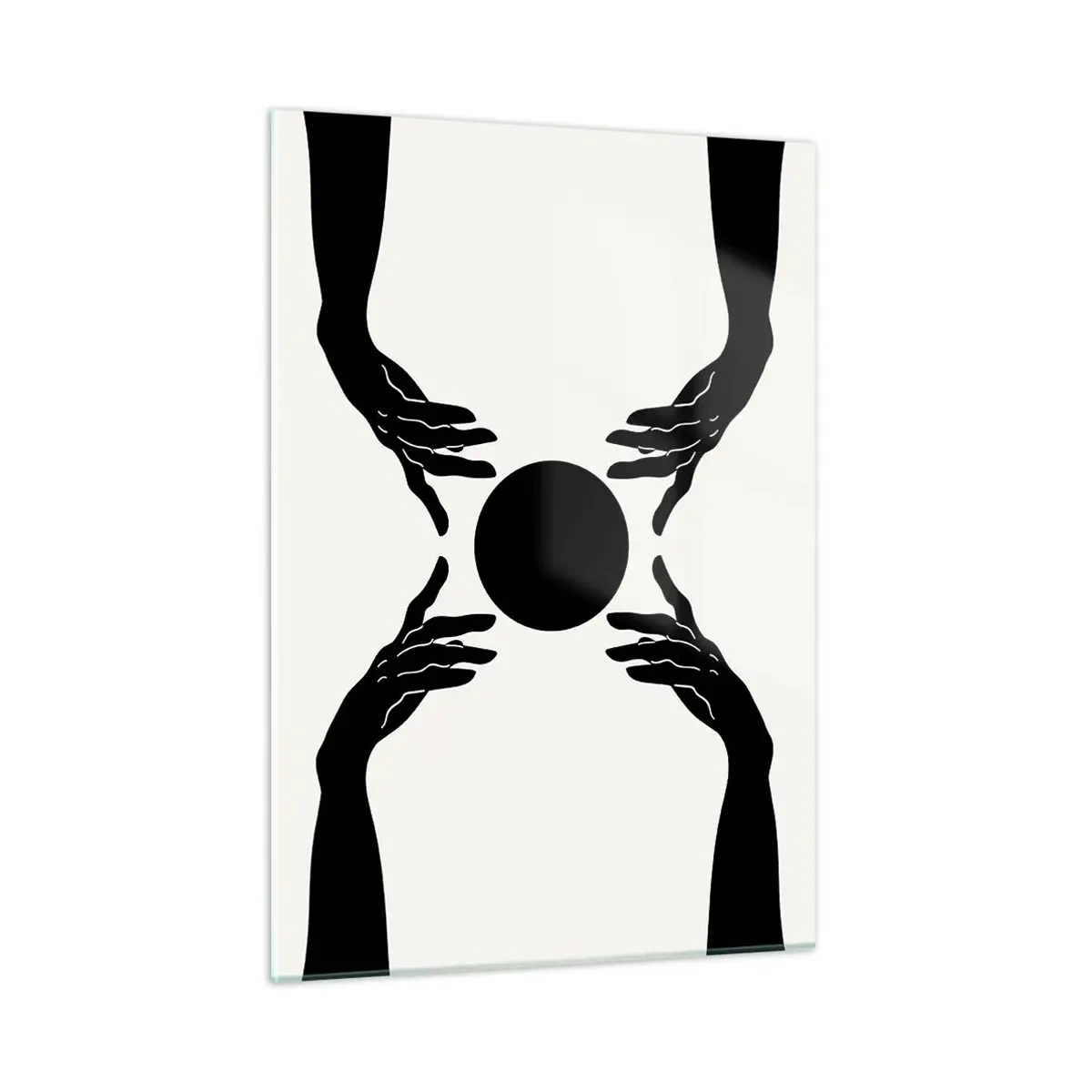 Üveg kép - Egy titkos jel - 50x70 cm