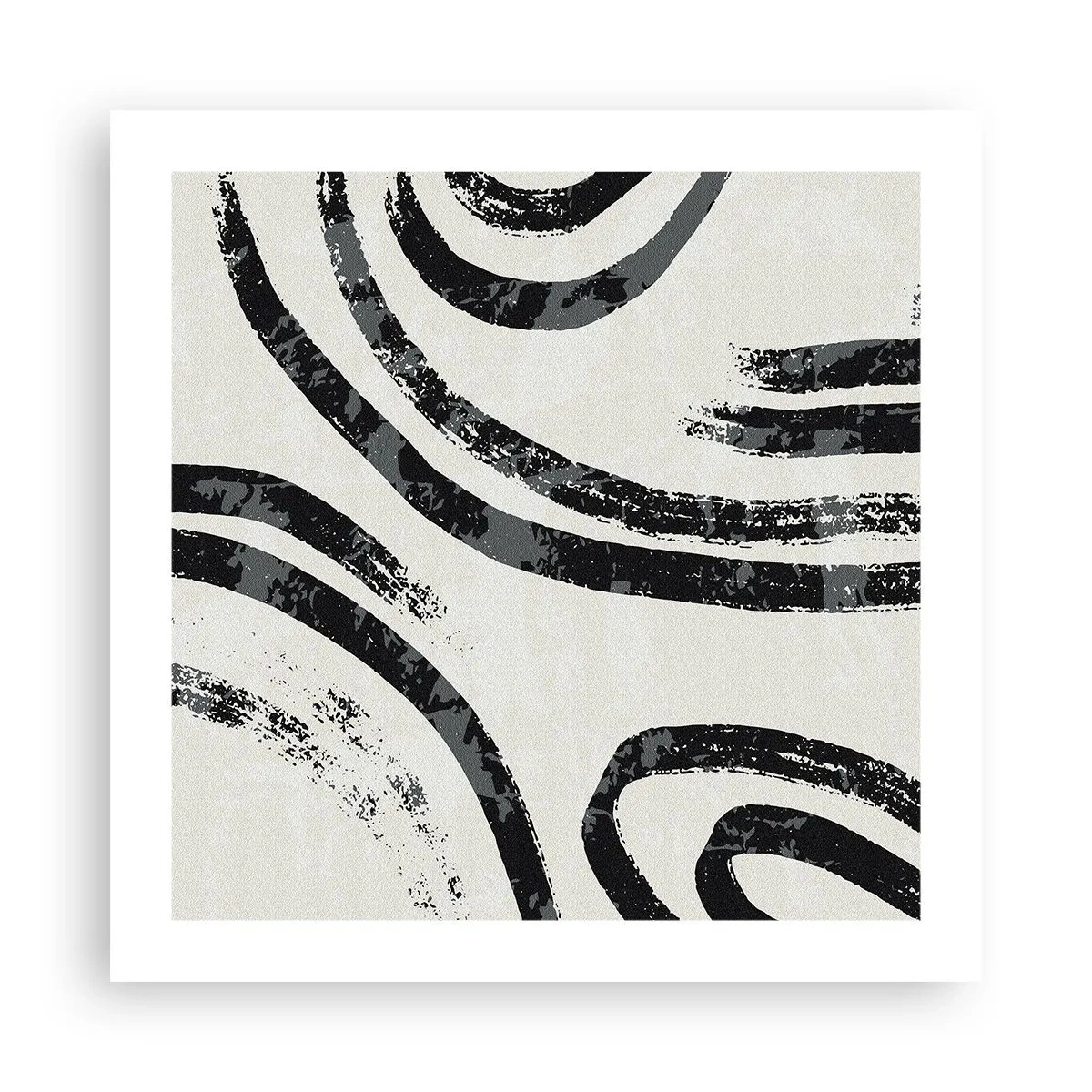 Poszter - Félig megállt - 50x50 cm