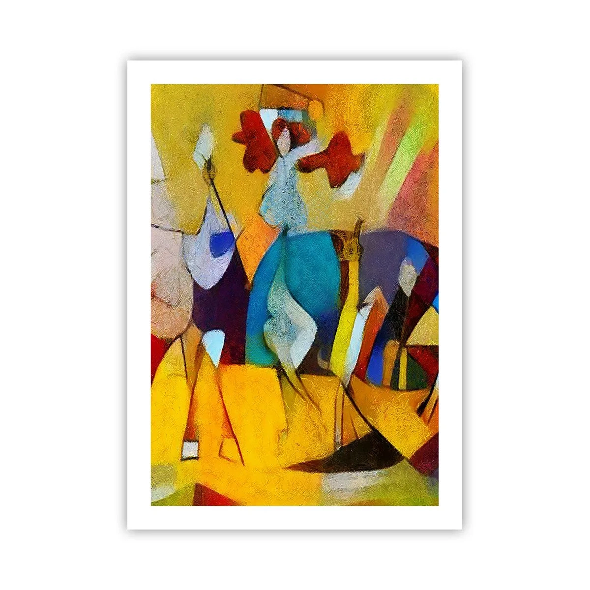 Poszter - Nap - élet - boldogság - 50x70 cm