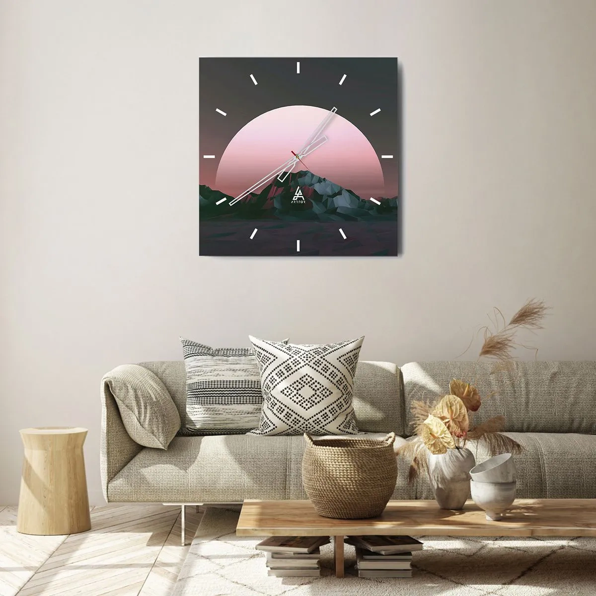 Falióra, Óra - Egy szomszéd galaxisban - 40x40 cm