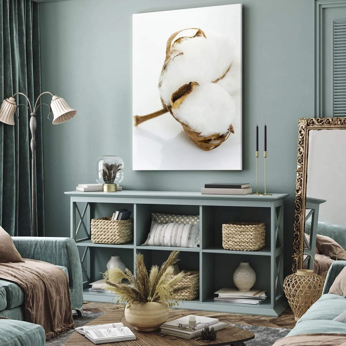 Vászonkép - Lágy természetű - 55x100 cm