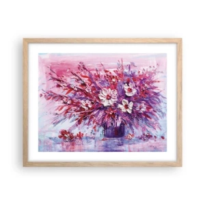 Poszter világos tölgy keretben - Ártatlanság és szenvedély - 50x40 cm