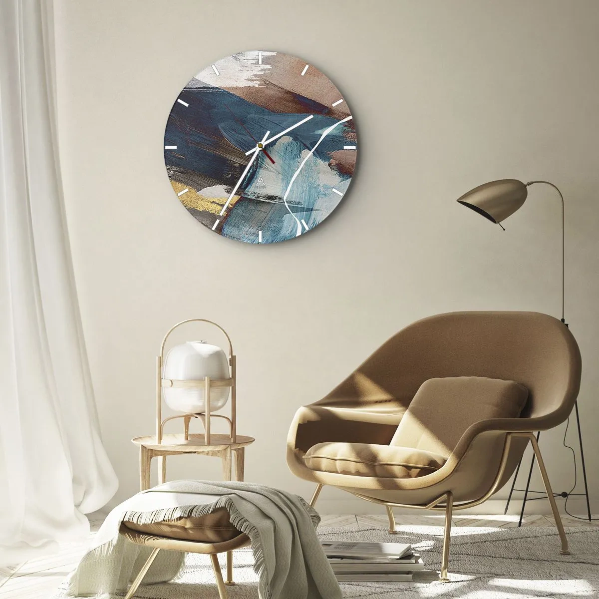 Falióra, Óra - Lelkesedéssel és energiával - 30x30 cm