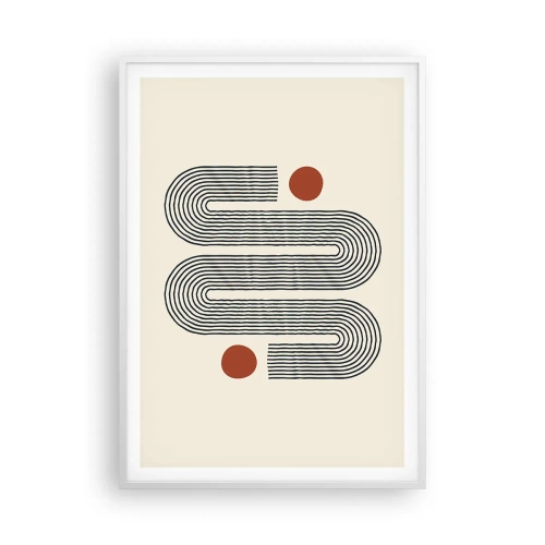 Poszter fekete keretben - Elejétől végéig - 70x100 cm