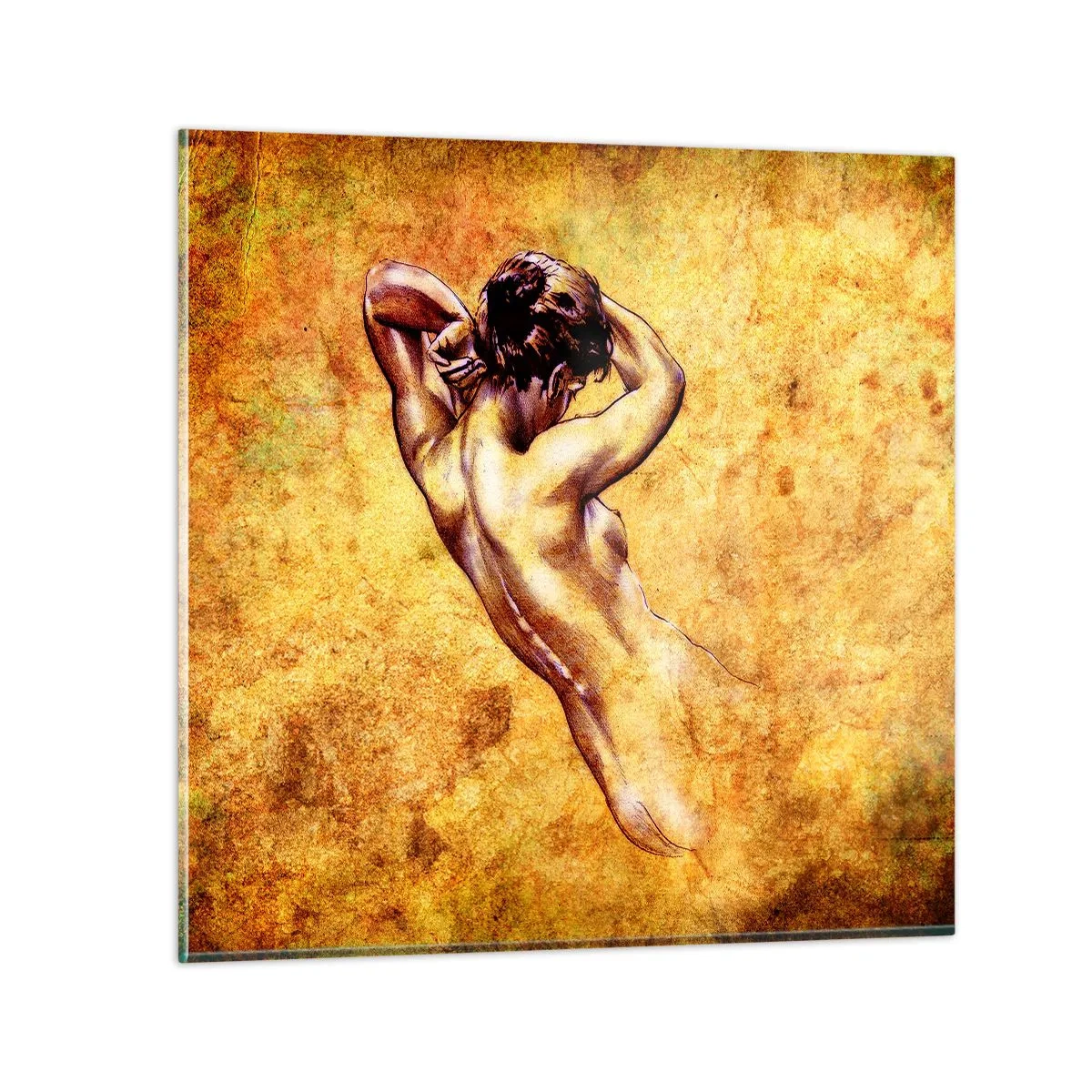 Üveg kép - Felfedezett, de még mindig rejtély - 70x70 cm