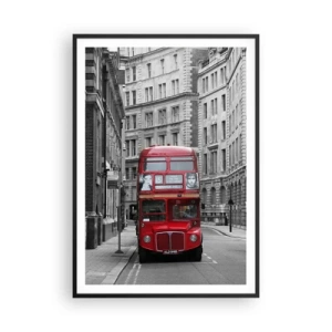 Poszter fehér keretben - A mindennapi életnek nem kell szürkének lennie - 70x100 cm