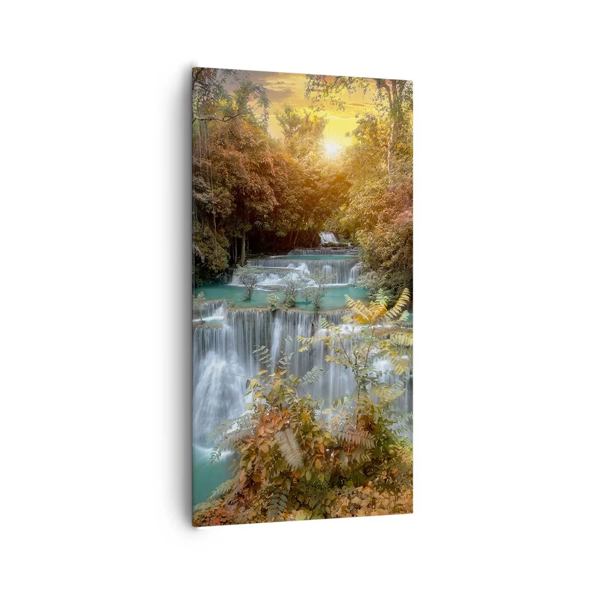 Vászonkép - Az erdő rejtett kincse - 65x120 cm