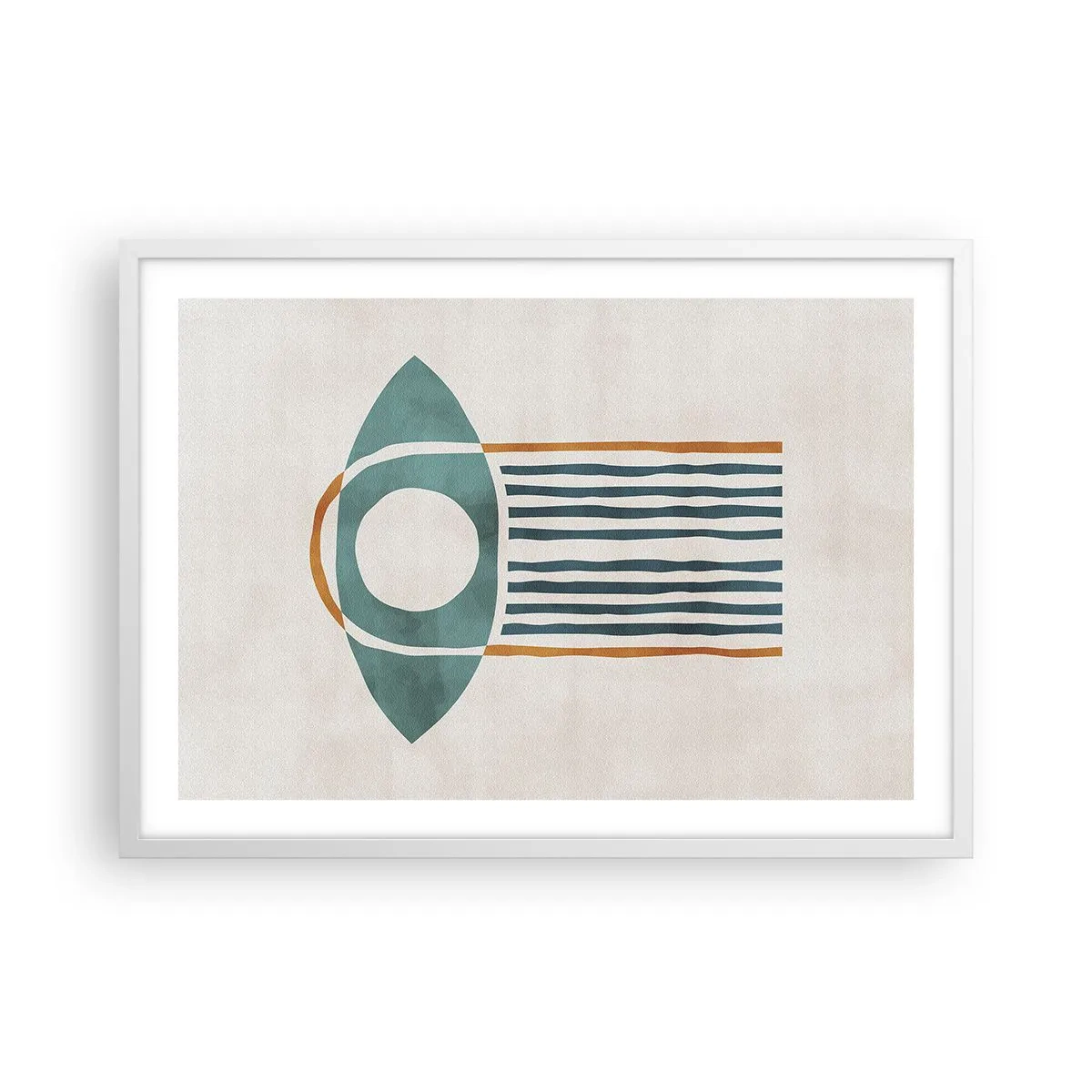 Poszter fekete keretben - Jelek és rituálék - 70x50 cm