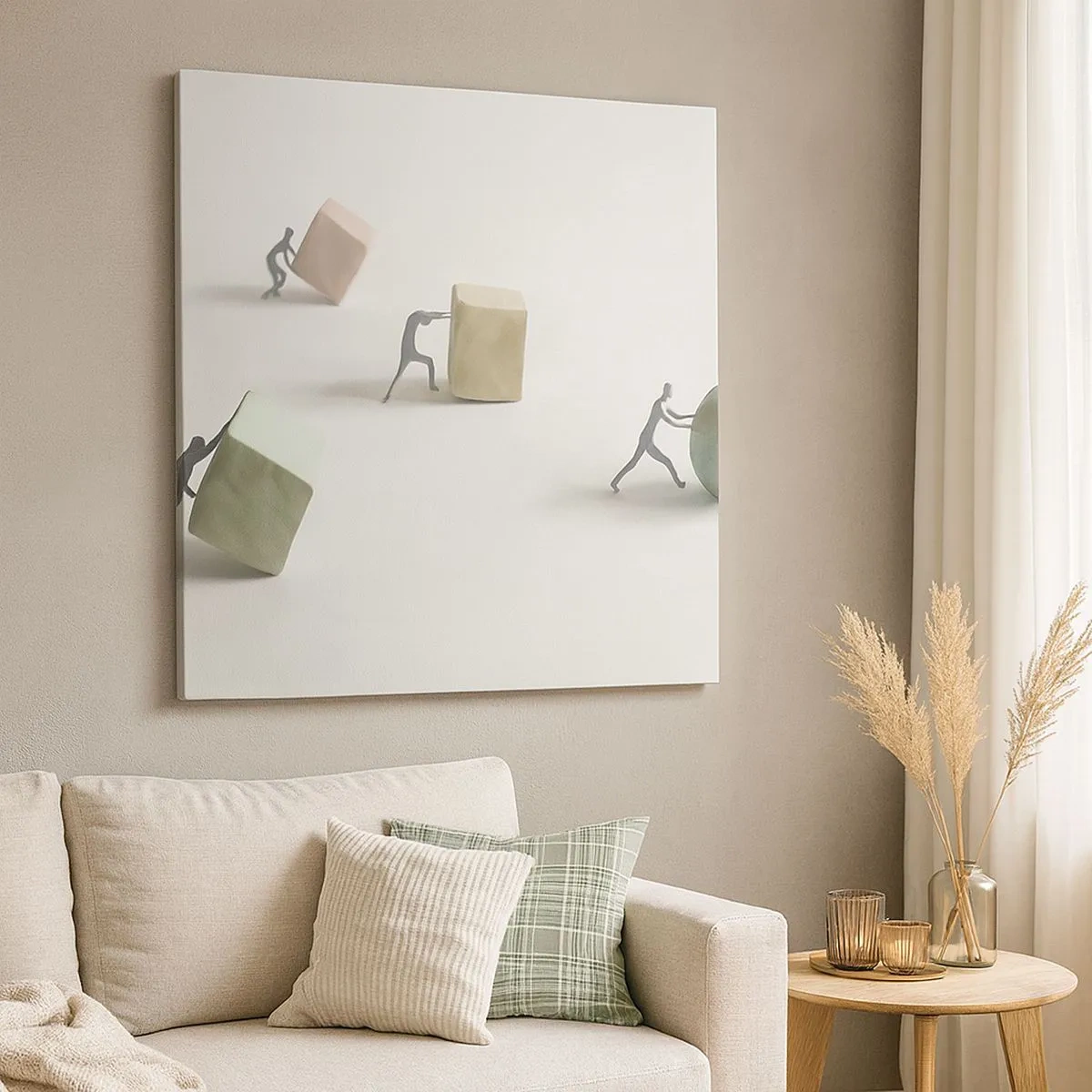 Vászonkép - Maga az élet - 30x30 cm