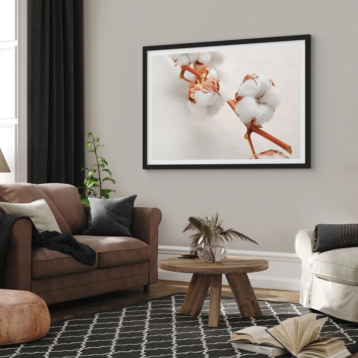 Poszter fehér keretben - Csak ölelkezni - 70x50 cm
