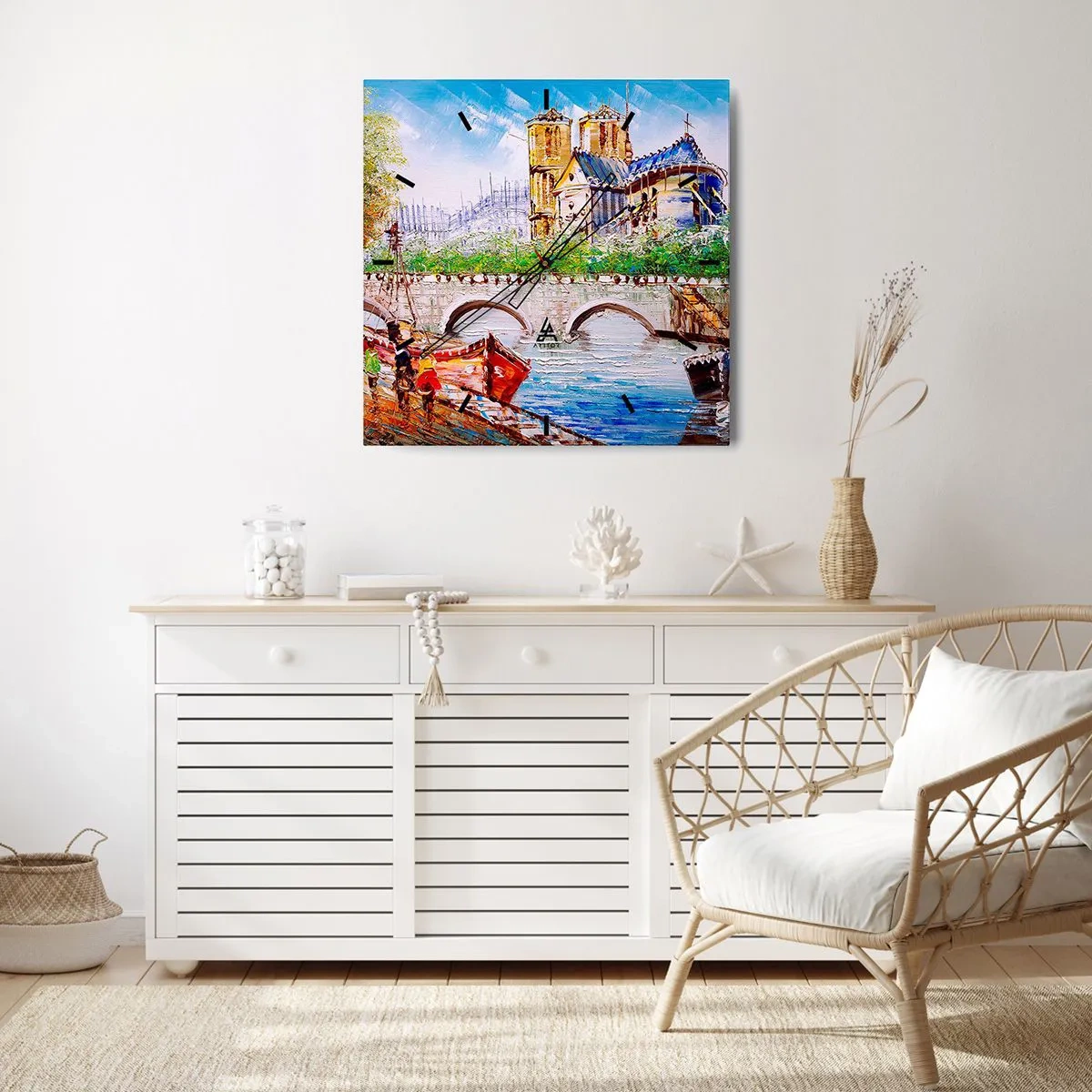 Falióra, Óra - Az idejük soha nem múlik - 30x30 cm