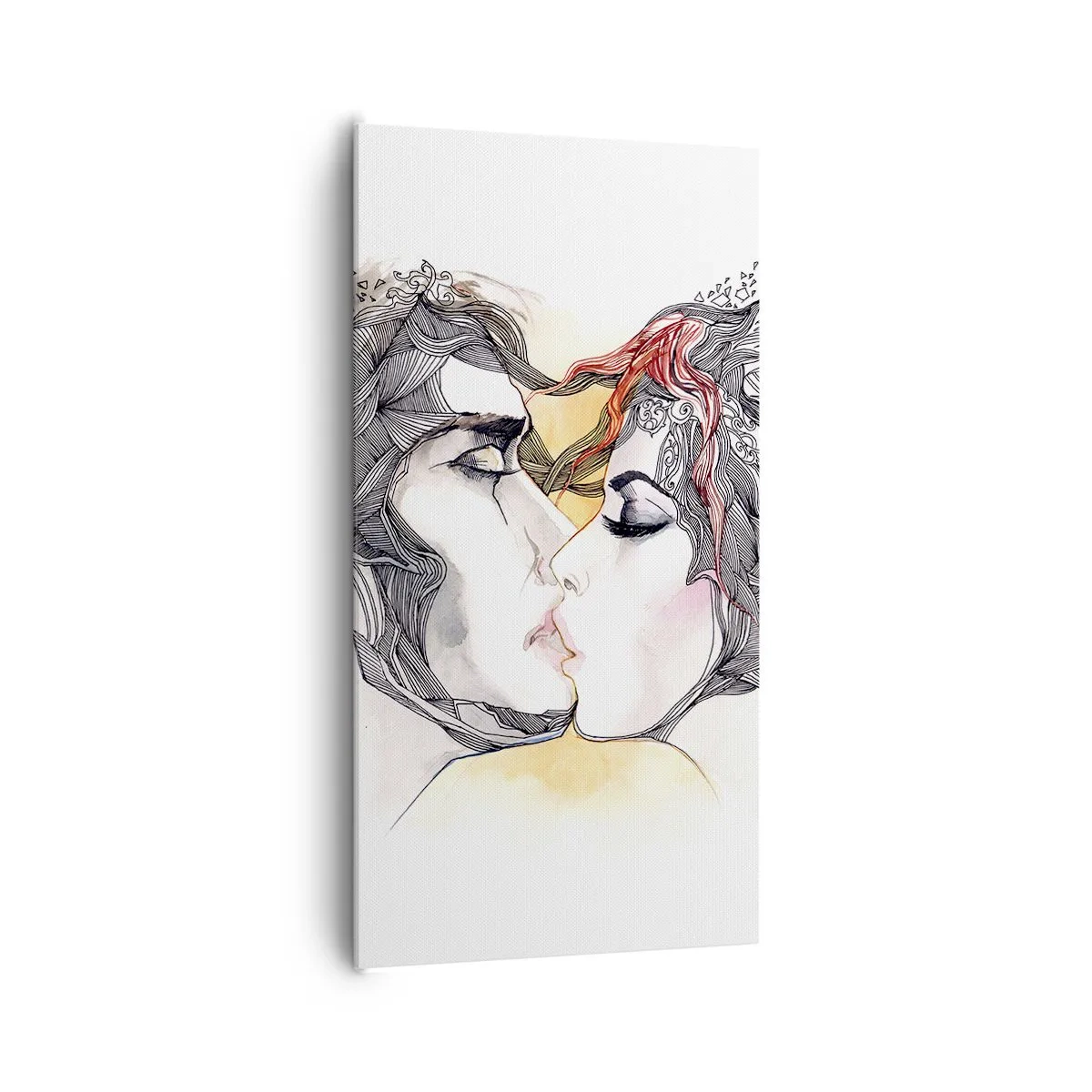 Vászonkép - A világ nem létezik - 65x120 cm