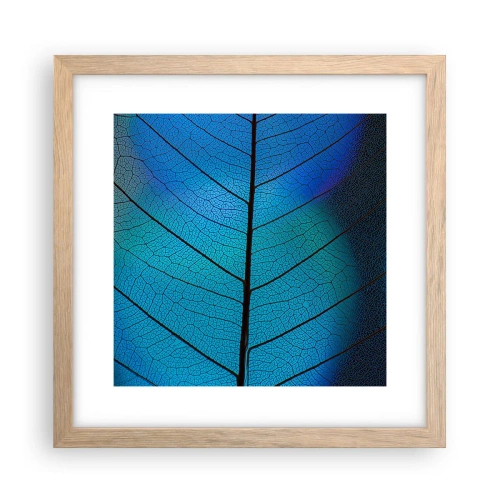 Poszter világos tölgy keretben - Bonyolult konstrukció - 30x30 cm