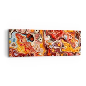 Vászonkép - Hogyha a diók a mézben olvadnának - 90x30 cm