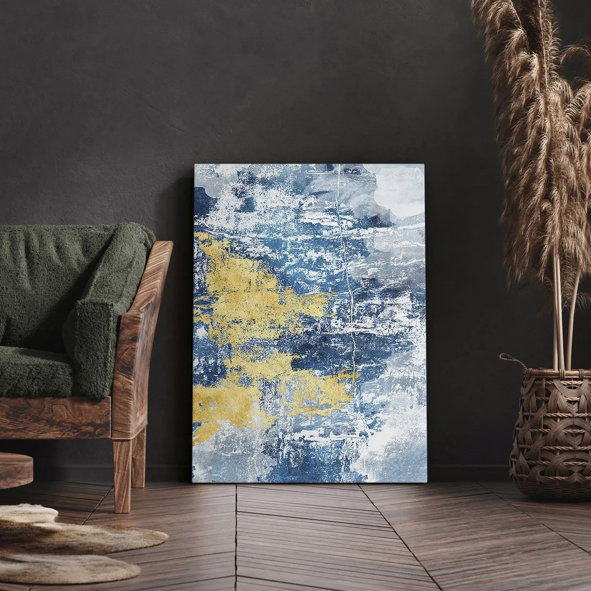 Vászonkép - Derűs absztrakció - 70x100 cm