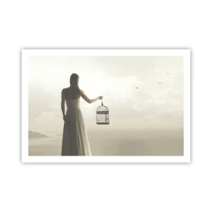 Poszter - Légy szabad - 91x61 cm