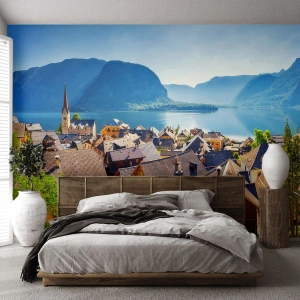Öntapadós Fotótapéta Deluxe Sticker - Nem is lehetne festőibb - Tájkép, Város, Ausztria - 400x280 cm