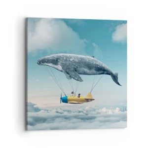 Vászonkép - Miért is ne? - 70x70 cm