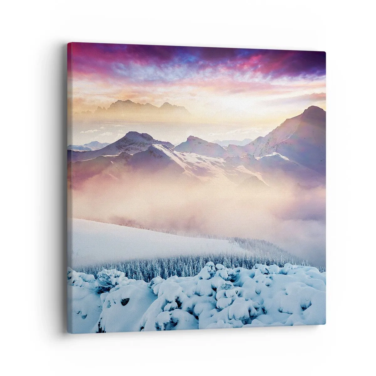 Vászonkép - A természet ereje és tisztasága - 40x40 cm